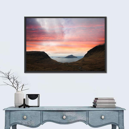 Klakkur Dusk Over Kalsoy Wall Art