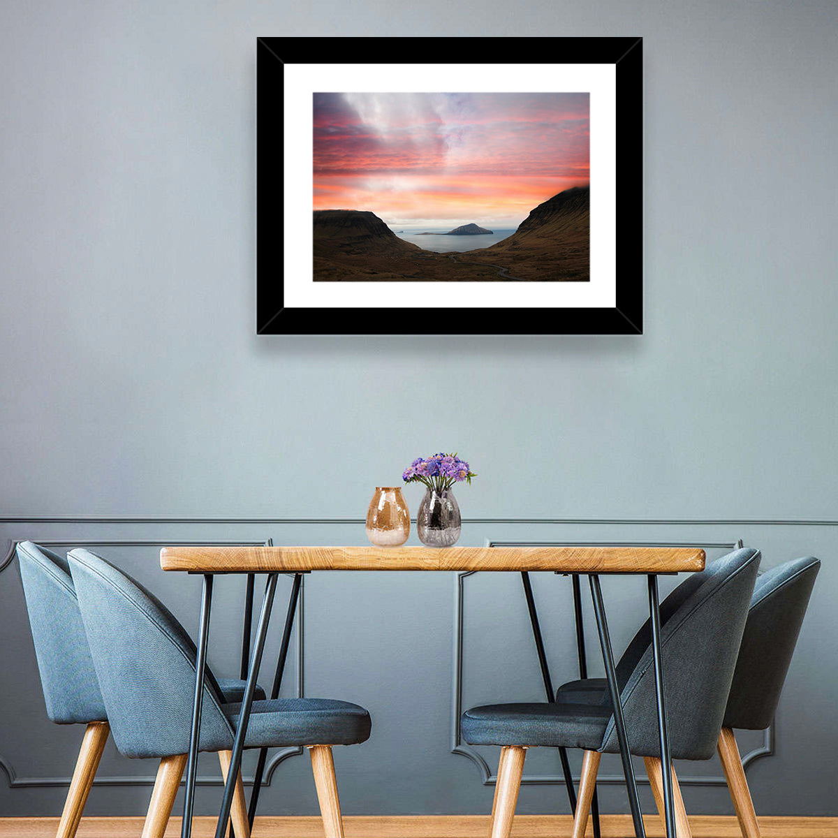 Klakkur Dusk Over Kalsoy Wall Art