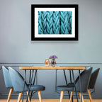 Turquoise Nautical Rope Close-up Wall Art