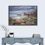 Bar Harbor Rocky Coastline Wall Art