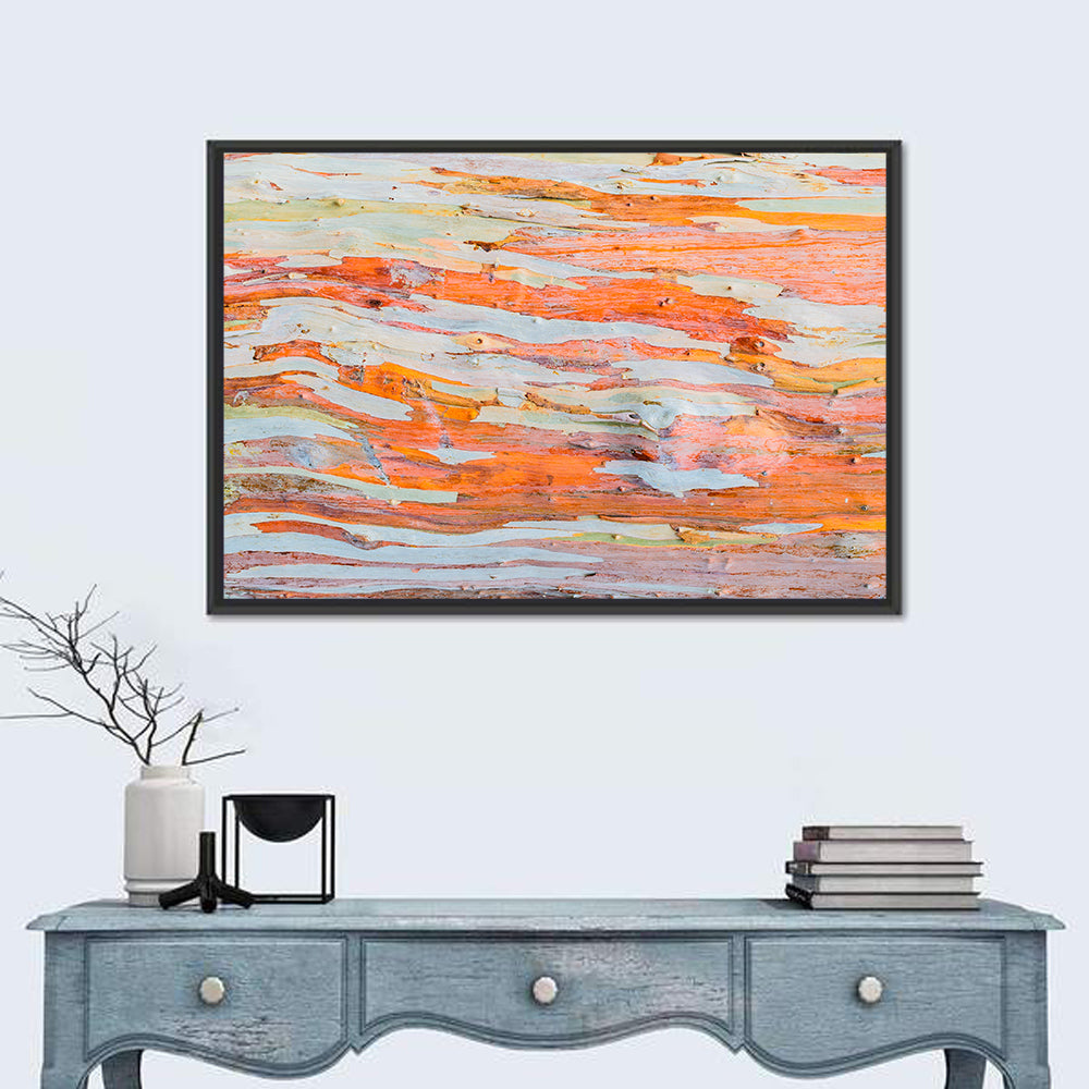 Abstract Eucalyptus Bark Layers Wall Art