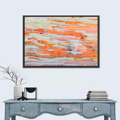 Abstract Eucalyptus Bark Layers Wall Art