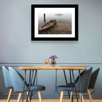 Rowboat on Lake Orta Wall Art