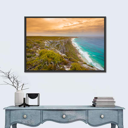 Kangaroo Island Turquoise Cliff Coast Wall Art
