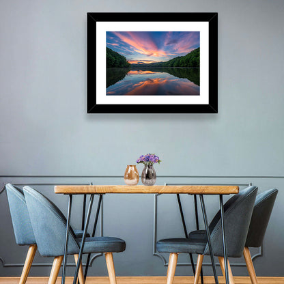 Appalachian Lake Sunset Wall Art