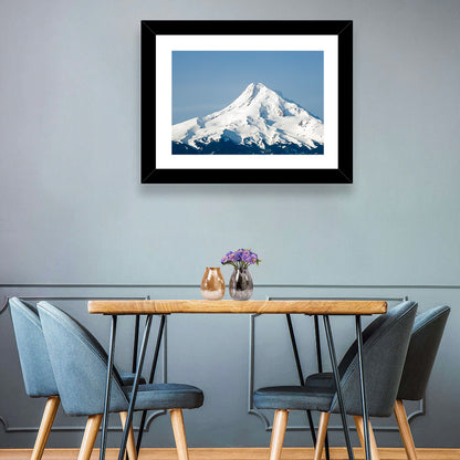 Mount Hood Winter Peak Wall Art