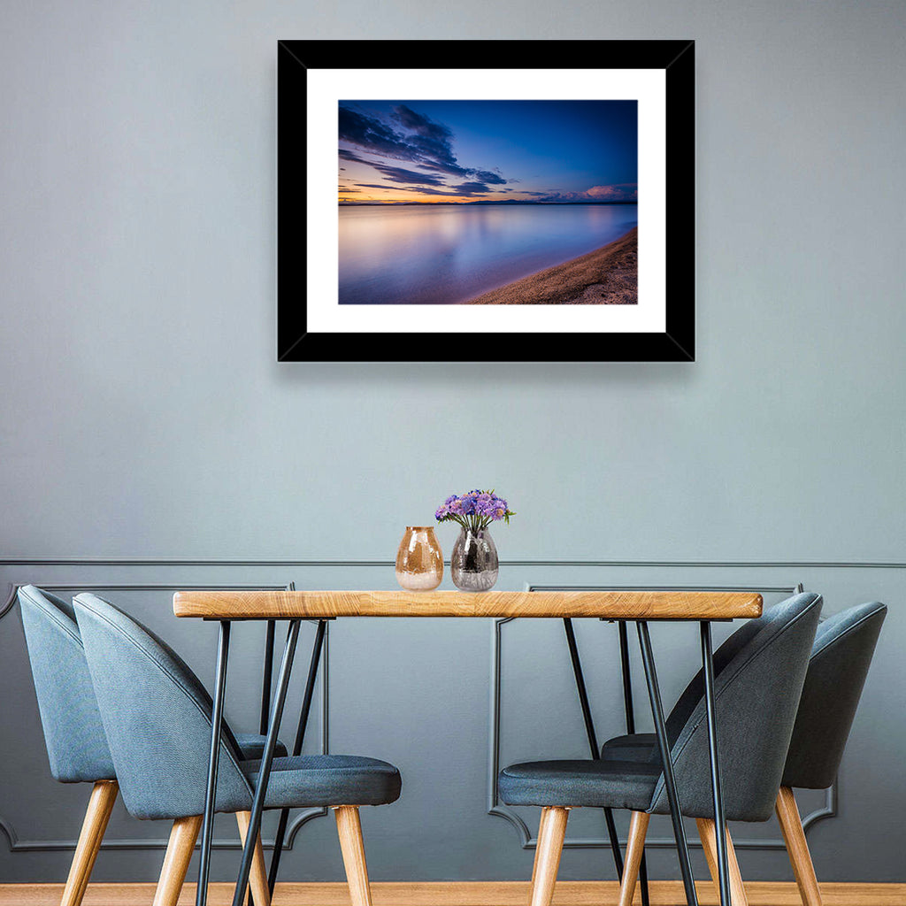 Lake Winnipesaukee Shoreline Sunset Wall Art