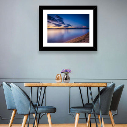 Lake Winnipesaukee Shoreline Sunset Wall Art