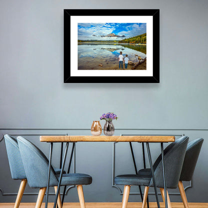 Pyramid Lake Reflection Wall Art