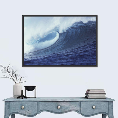 Powerful Breaking Wave Wall Art