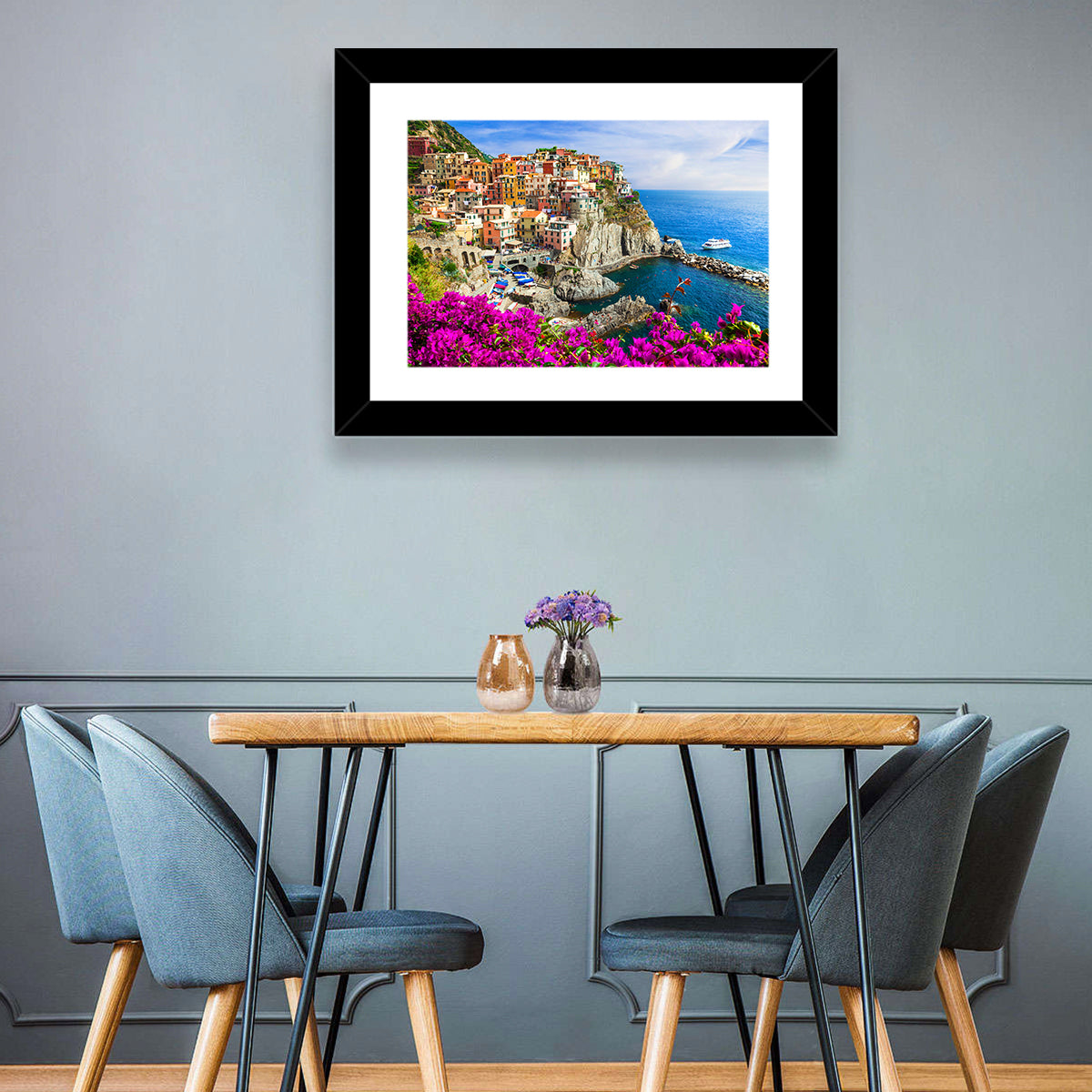 Manarola Cliffside Village Wall Art