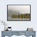 Kathleen Lake Autumn Shoreline Wall Art