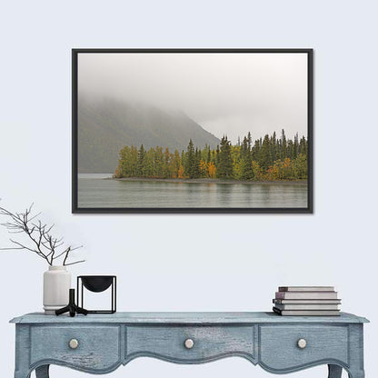 Kathleen Lake Autumn Shoreline Wall Art