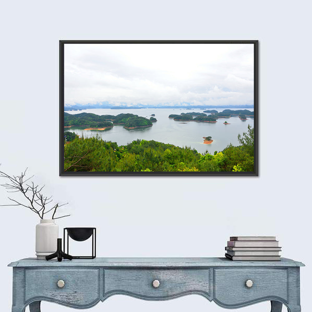 Qiandao Lake Islands View Wall Art