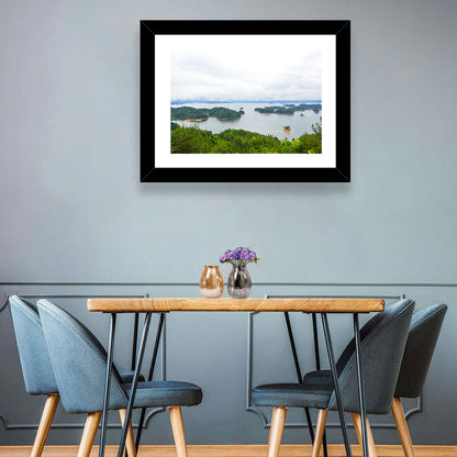 Qiandao Lake Islands View Wall Art
