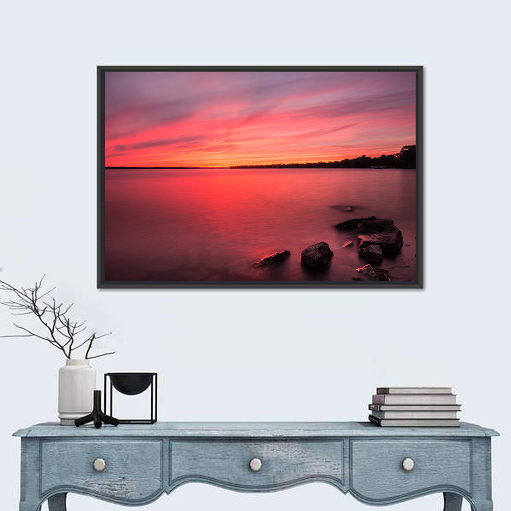 Lake Simcoe Sunset Wall Art