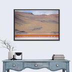 Flamingos at Laguna Colorada Wall Art