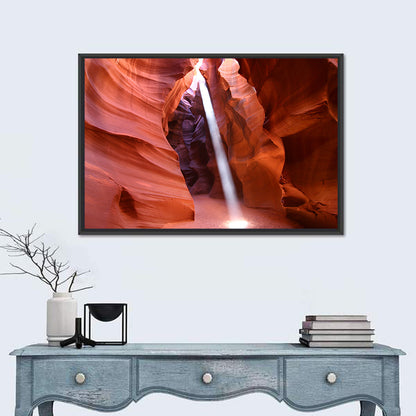 Antelope Canyon Light Beam Wall Art
