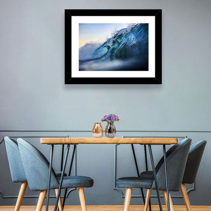 Golden Hour Barrel Wave Wall Art