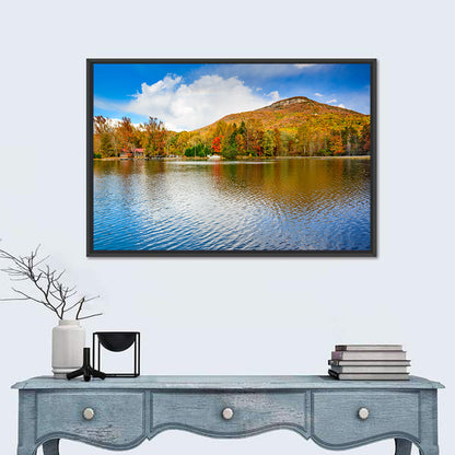 Yonah Mountain Lake View Wall Art