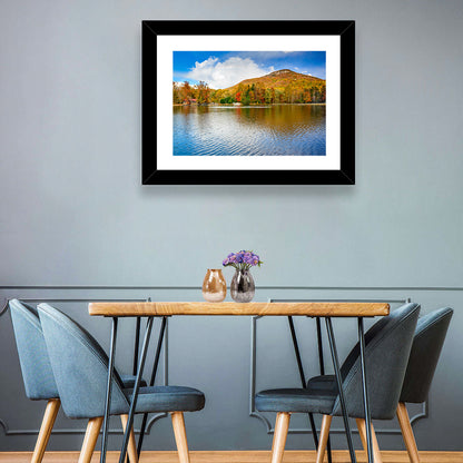 Yonah Mountain Lake View Wall Art