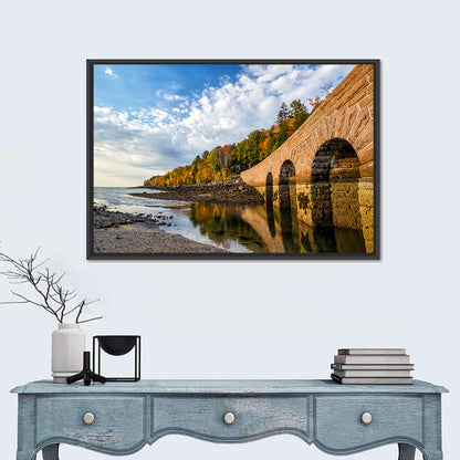Ells Pier Stone Bridge Wall Art