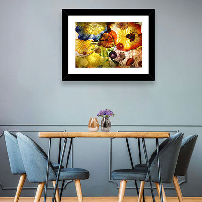 Abstract Artistic Glass Work Wall Art