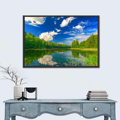 Kurtna Lake Reflection Wall Art