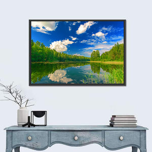 Lake in Kurtna Wall Art