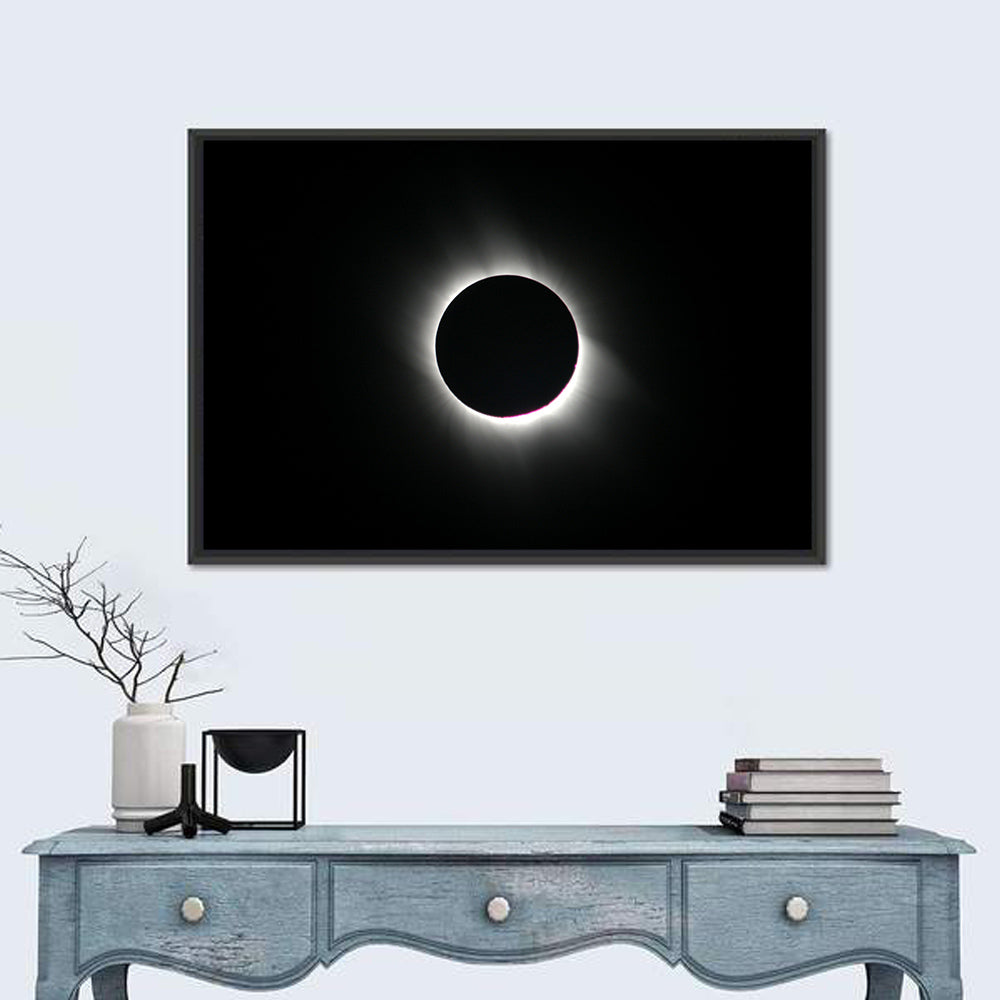 Centered Solar Eclipse Wall Art