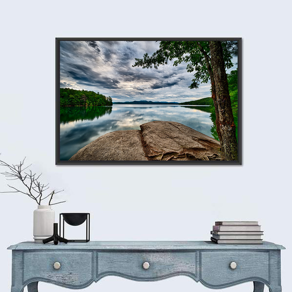 Lake Jocassee Reflections Wall Art
