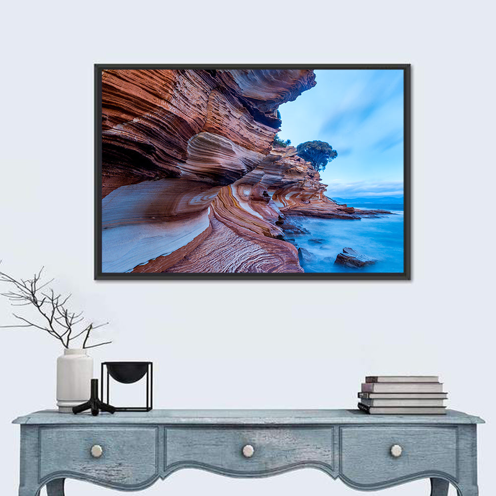Painted Cliffs, Maria Island Wall Art