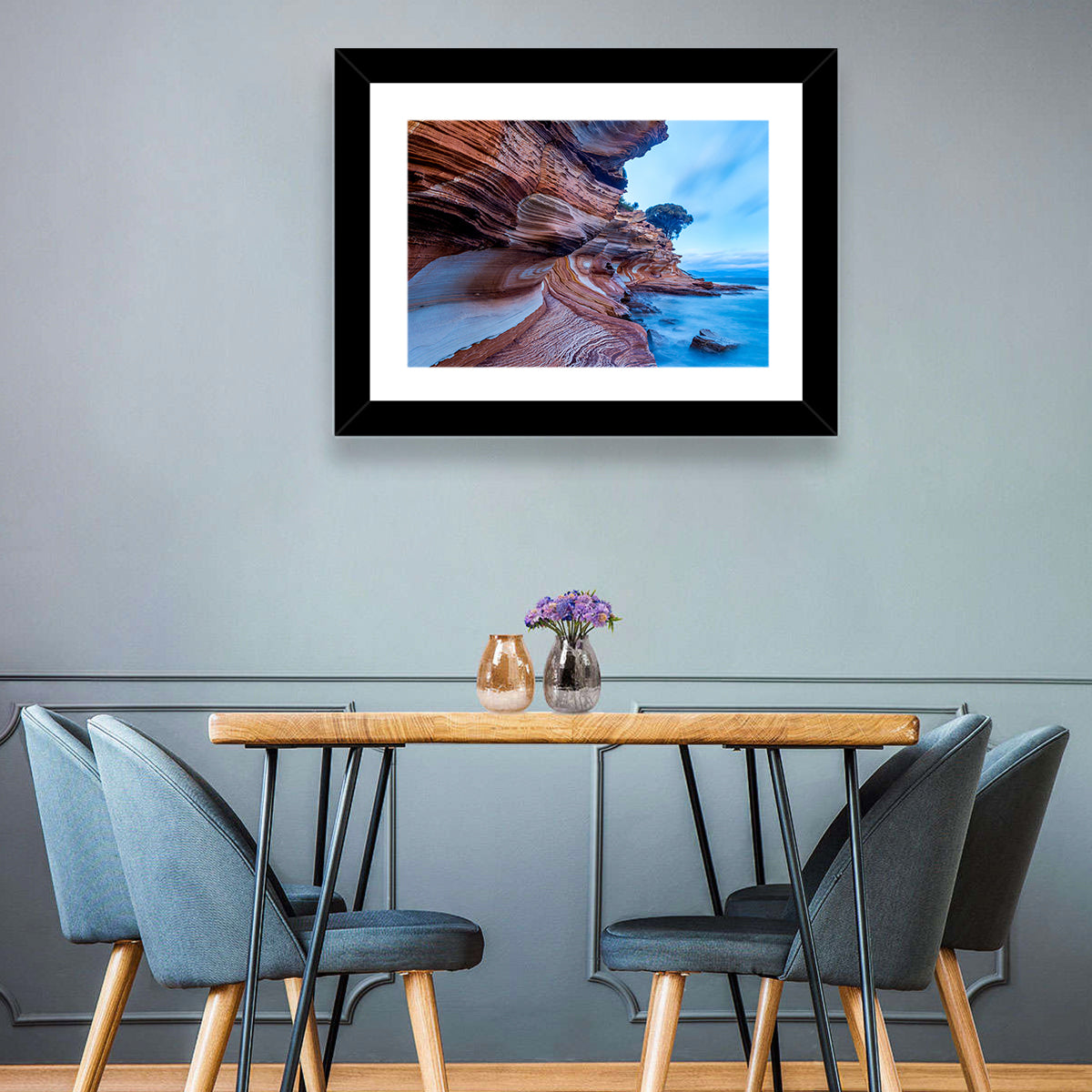 Painted Cliffs, Maria Island Wall Art