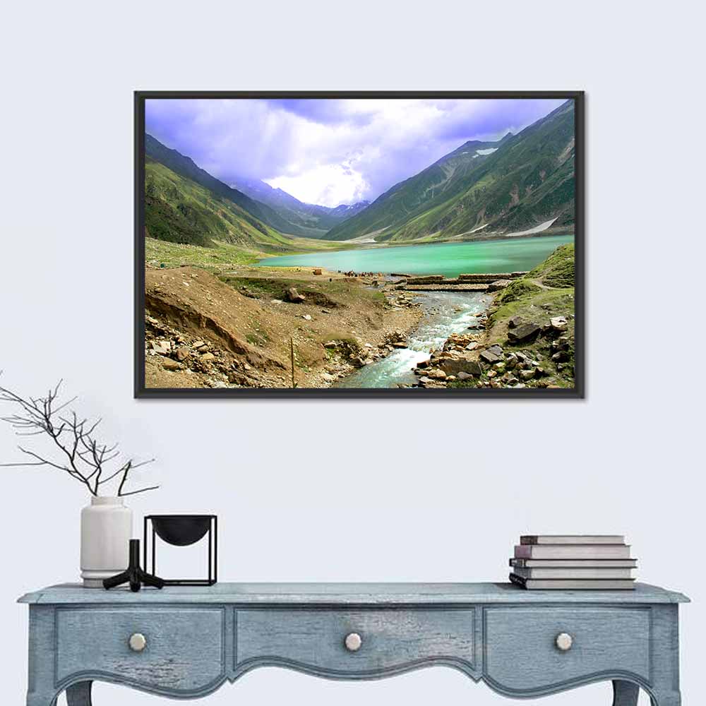 Saif-ul-maluk Lake View Wall Art
