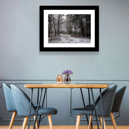 New Forest Winter Path Wall Art