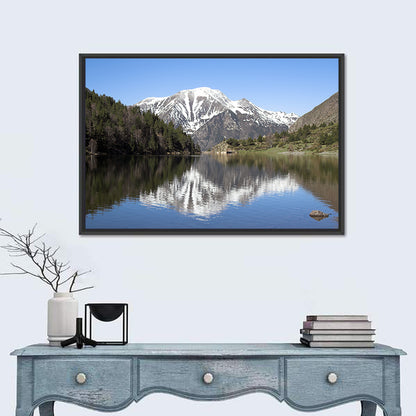 Pyrenees Lake Reflection Wall Art