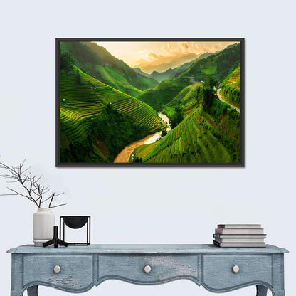 Mu Cang Chai Rice Terraces Wall Art