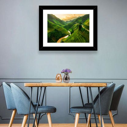 Mu Cang Chai Rice Terraces Wall Art