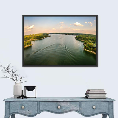 Lake Wylie Golden Hour Wall Art