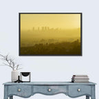 Westwood Los Angeles in Golden Haze Wall Art