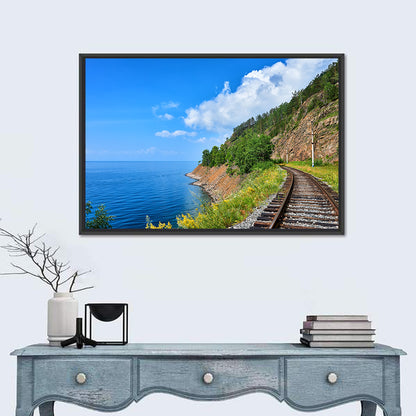 Circum Baikal Track by Lake Wall Art