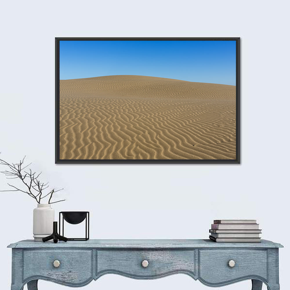 Namib Desert Rippled Sand Dunes Wall Art