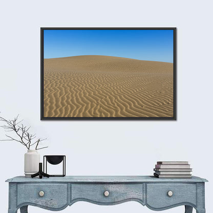 Namib Desert Rippled Sand Dunes Wall Art