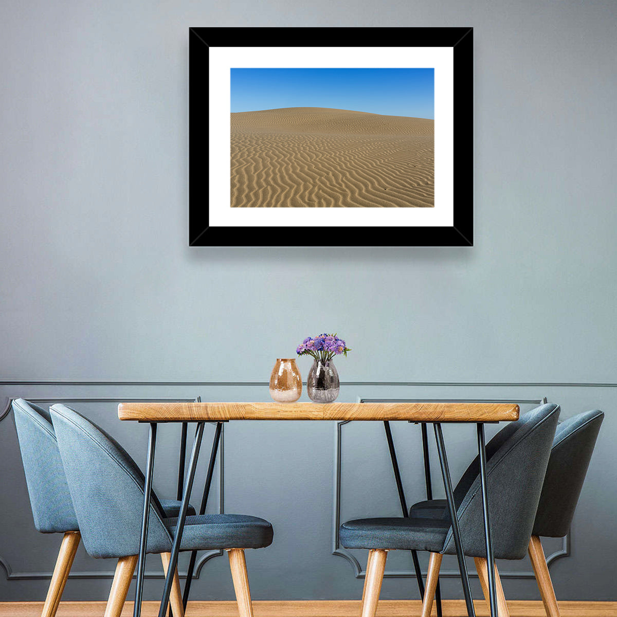 Namib Desert Rippled Sand Dunes Wall Art