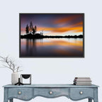Lake Tahoe Golden Hour Reflection Wall Art