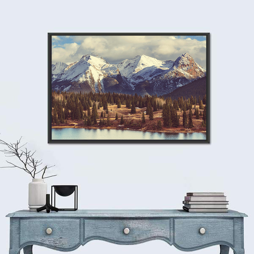 Snow-capped Colorado Rockies Wall Art