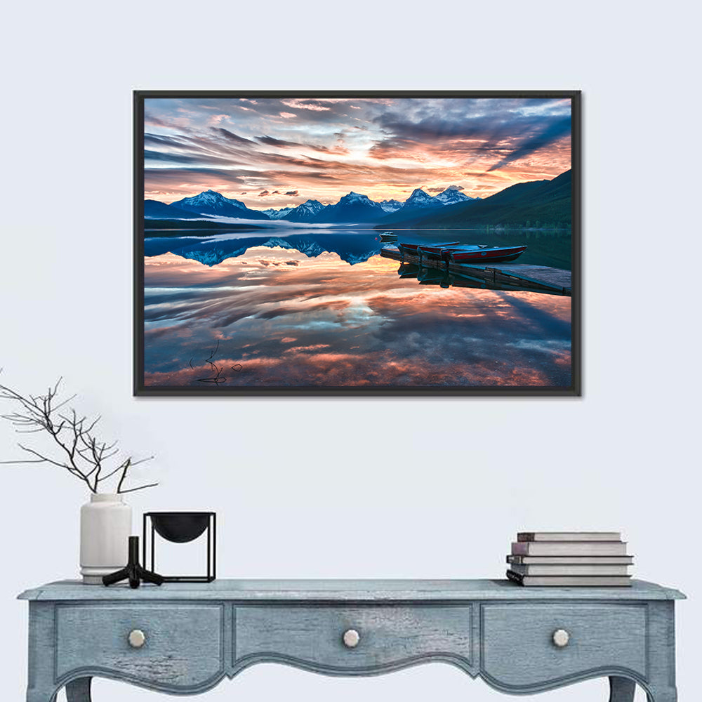 Lake Mcdonald Sunrise Wall Art