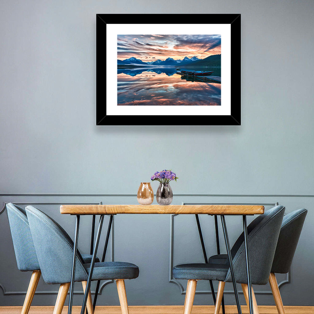 Lake Mcdonald Sunrise Wall Art