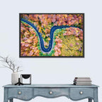 Winding Forest Road Wall Art