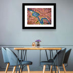 Serpentine Autumn Road Wall Art